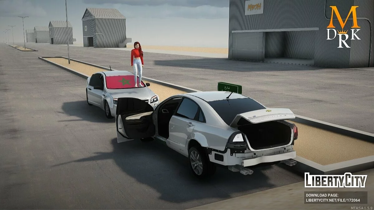 Chevrolet Caprice 2016 Пошкоджений / GTA San Andreas
