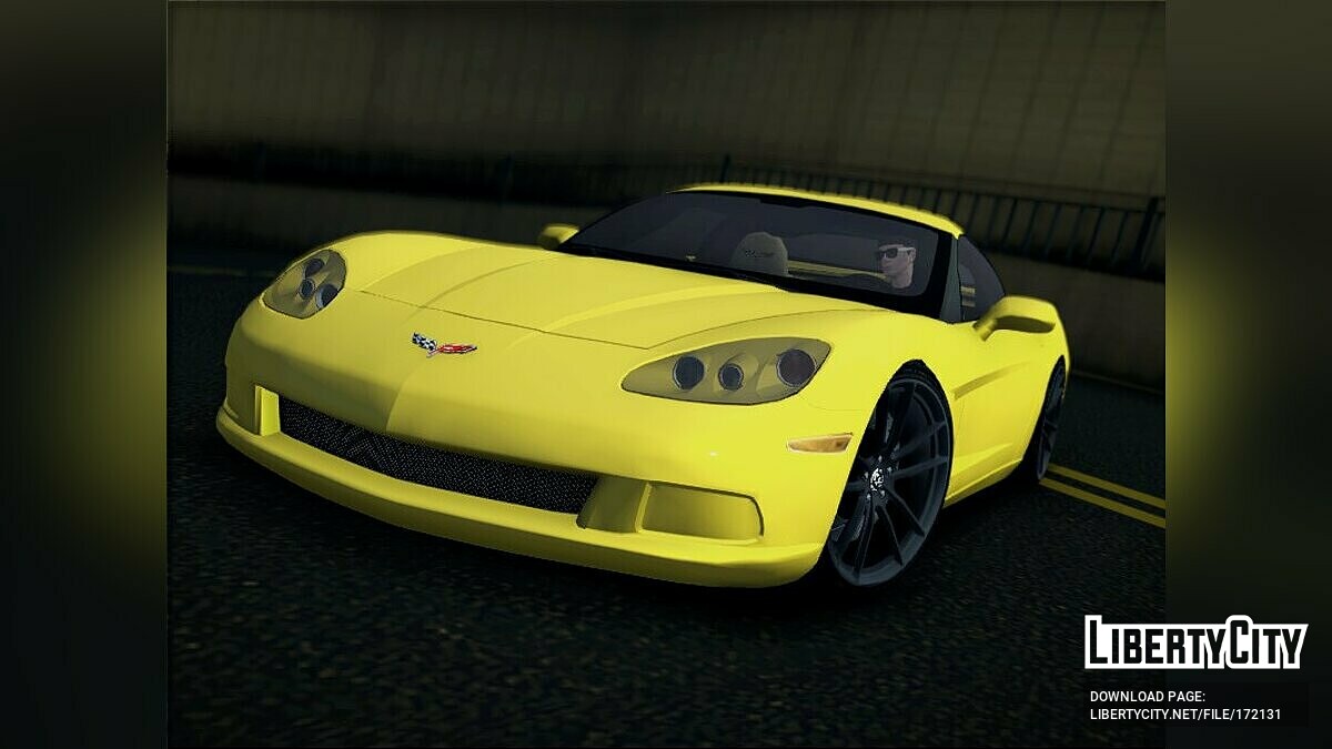 Chevrolet Cross Corvette C6 (Pepega Edition) for GTA San Andreas