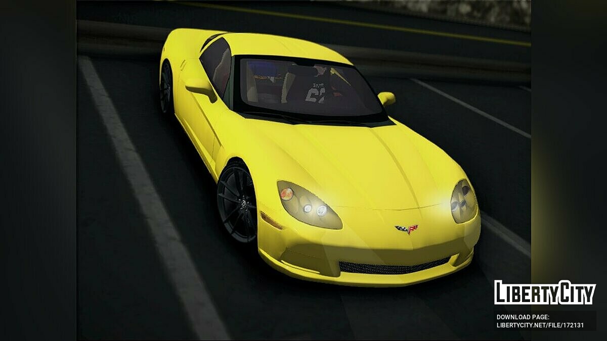 Chevrolet Cross Corvette C6 (Pepega Edition) for GTA San Andreas