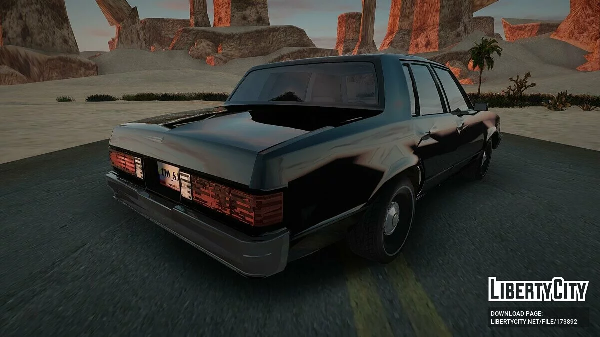 Chevrolet Malibu 1981 Twin Turbo / GTA San Andreas