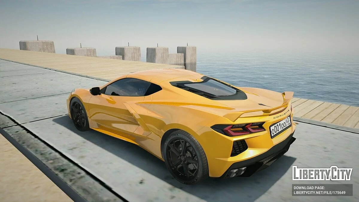 雪佛兰克尔维特 C8 Z06 / GTA San Andreas