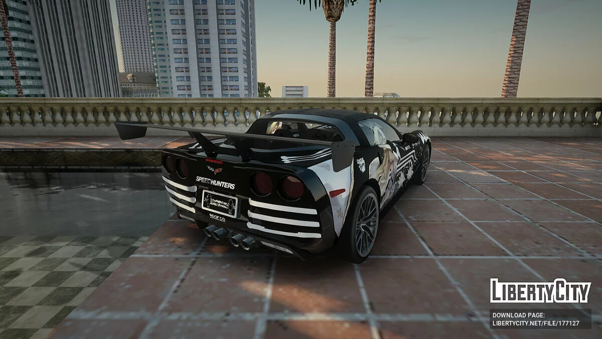 شيفروليه كورفيت ZR1 Itasha JD Fate Apocrypha / جي تي إيه سان أندرياس