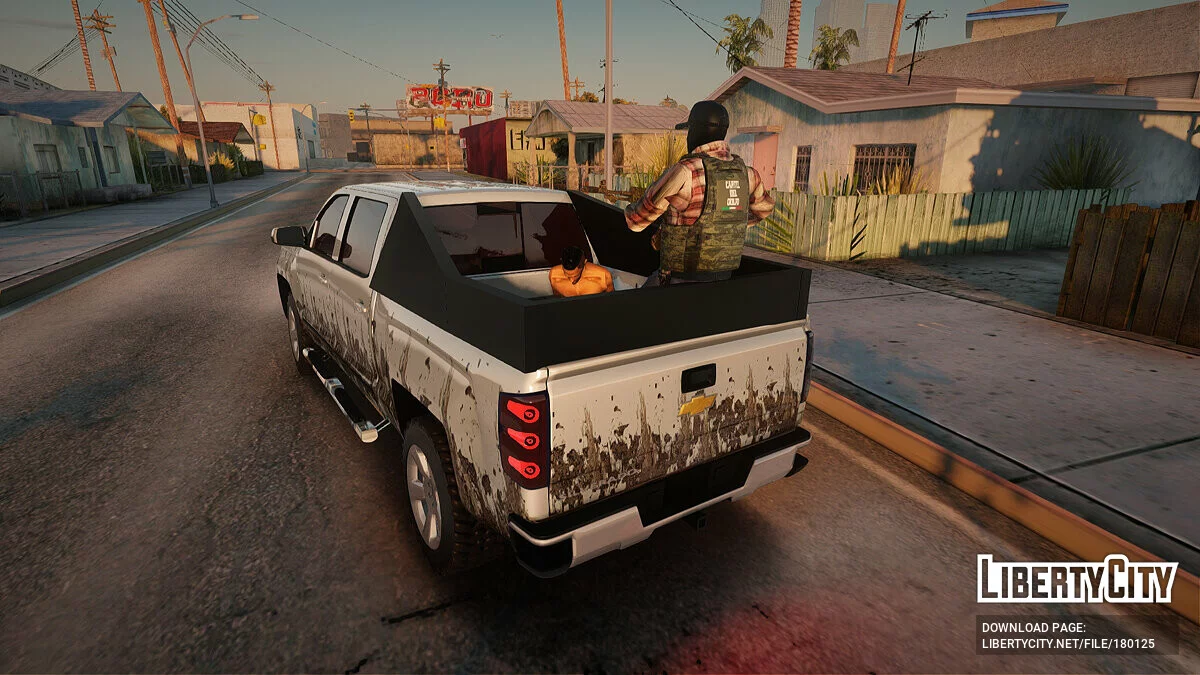 Chevrolet Silverado Enlodada / GTA San Andreas
