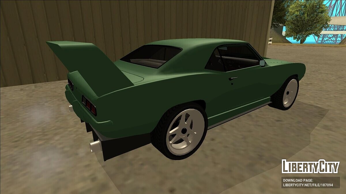 Download Chevrolet Camaro Custom for GTA San Andreas