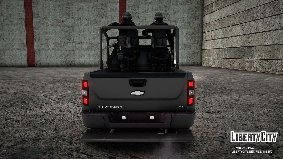 Chevrolet Silverado de G.A.T.E / GTA San Andreas