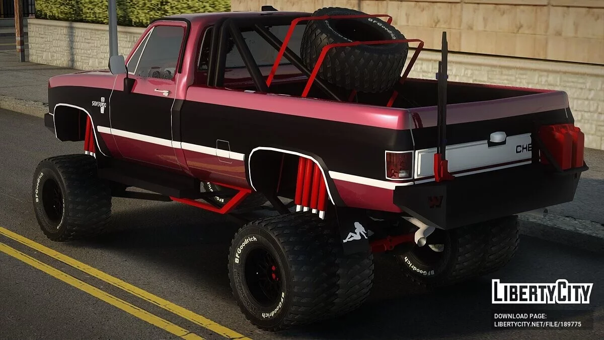 1986 Chevrolet Silverado Offroad Erhöhte Einzelkabine / GTA San Andreas