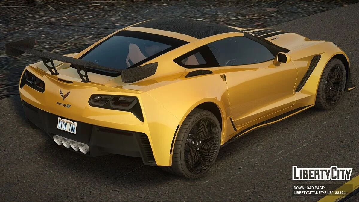 Chevrolet Corvette ZR1 2018 / GTA San Andreas