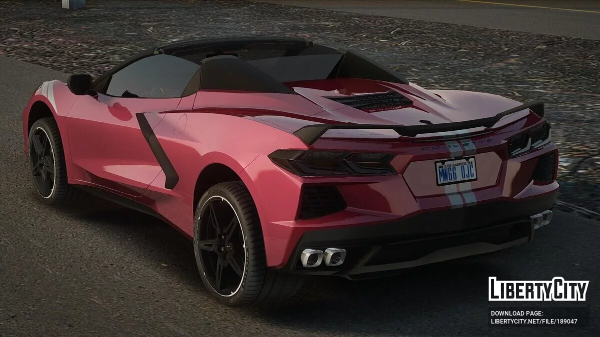 2020 Chevrolet Corvette C8 Convertible / GTA San Andreas