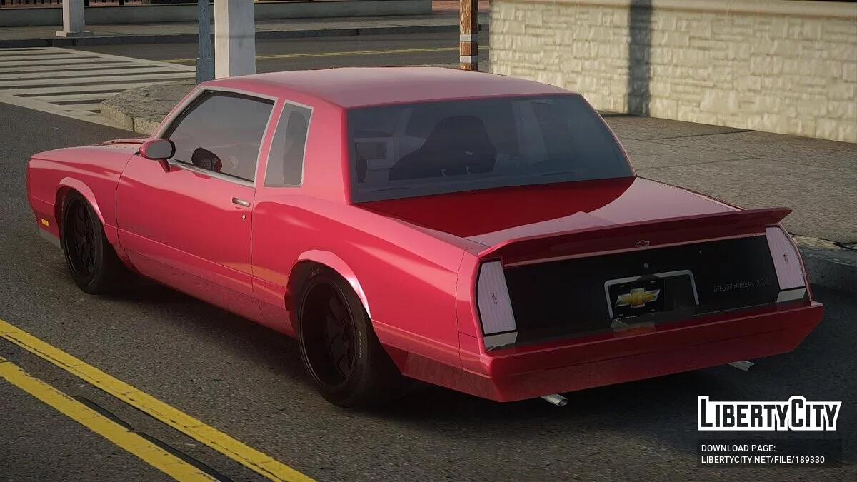 1986年雪佛兰蒙特卡洛SS / GTA San Andreas