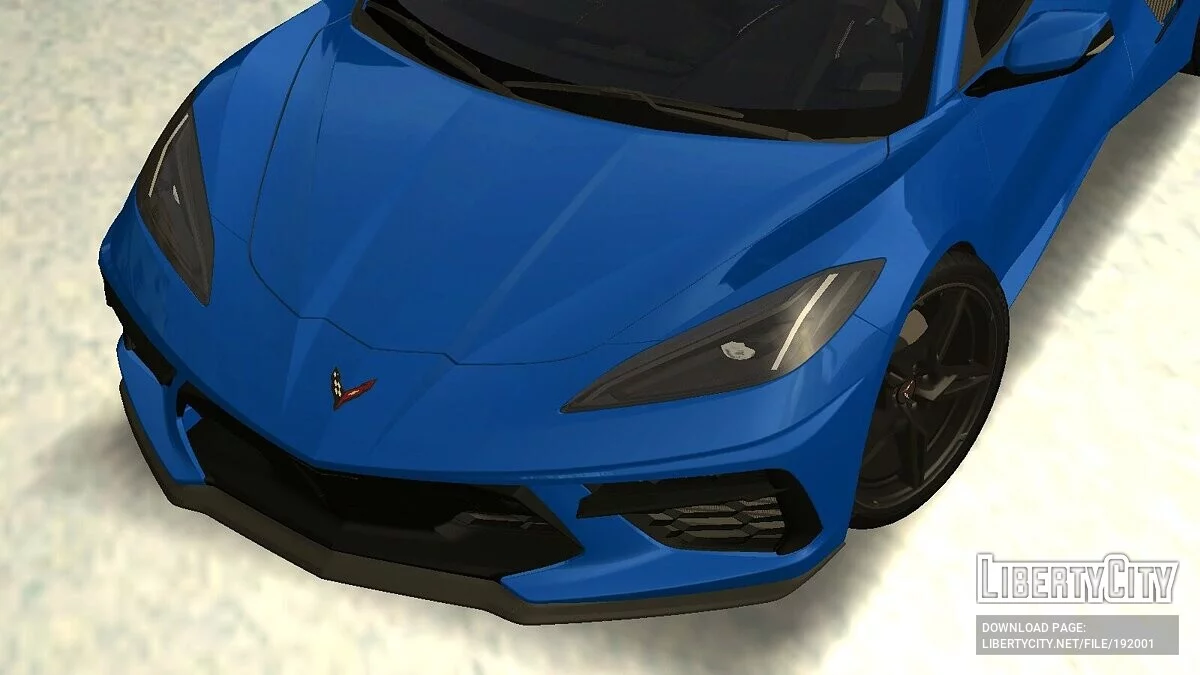 Chevrolet Corvette C8 + CCD / GTA San Andreas