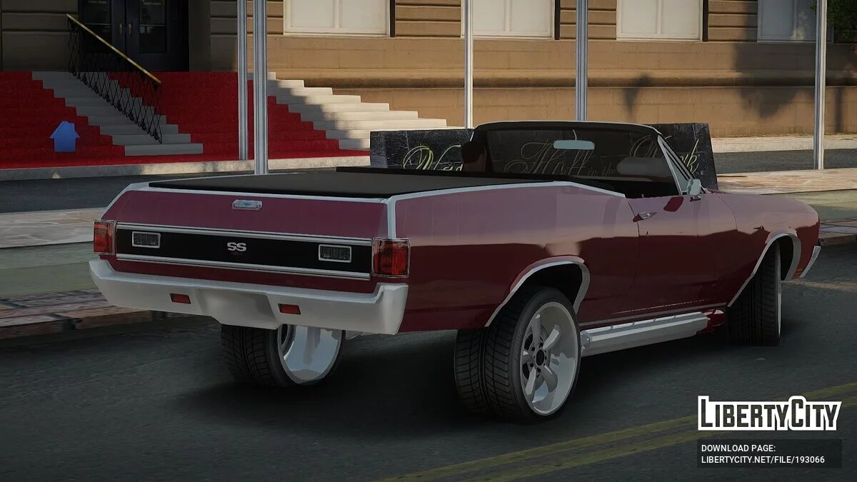 1970 شيفروليه El Camino Convertible Custom / جي تي إيه سان أندرياس