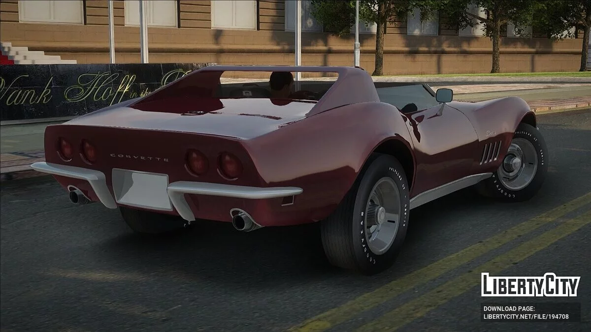 Chevrolet Corvette C3 Roadster Konzept - A / GTA San Andreas
