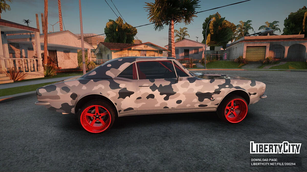 Chevrolet Camaro SS Camo Drift / GTA San Andreas