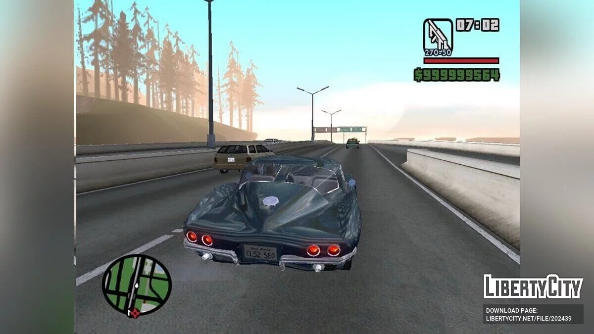Chevrolet Corvette Stingray 1963 - Старейшина / جي تي إيه سان أندرياس