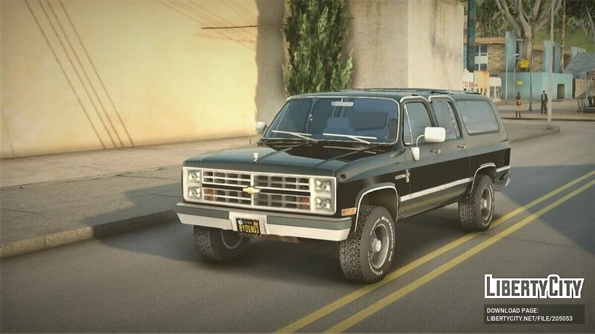 Chevrolet C20 Suburban Custom Deluxe 1986 / GTA San Andreas