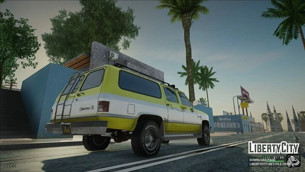 Chevrolet C20 Suburban Custom Deluxe 1986 / GTA San Andreas