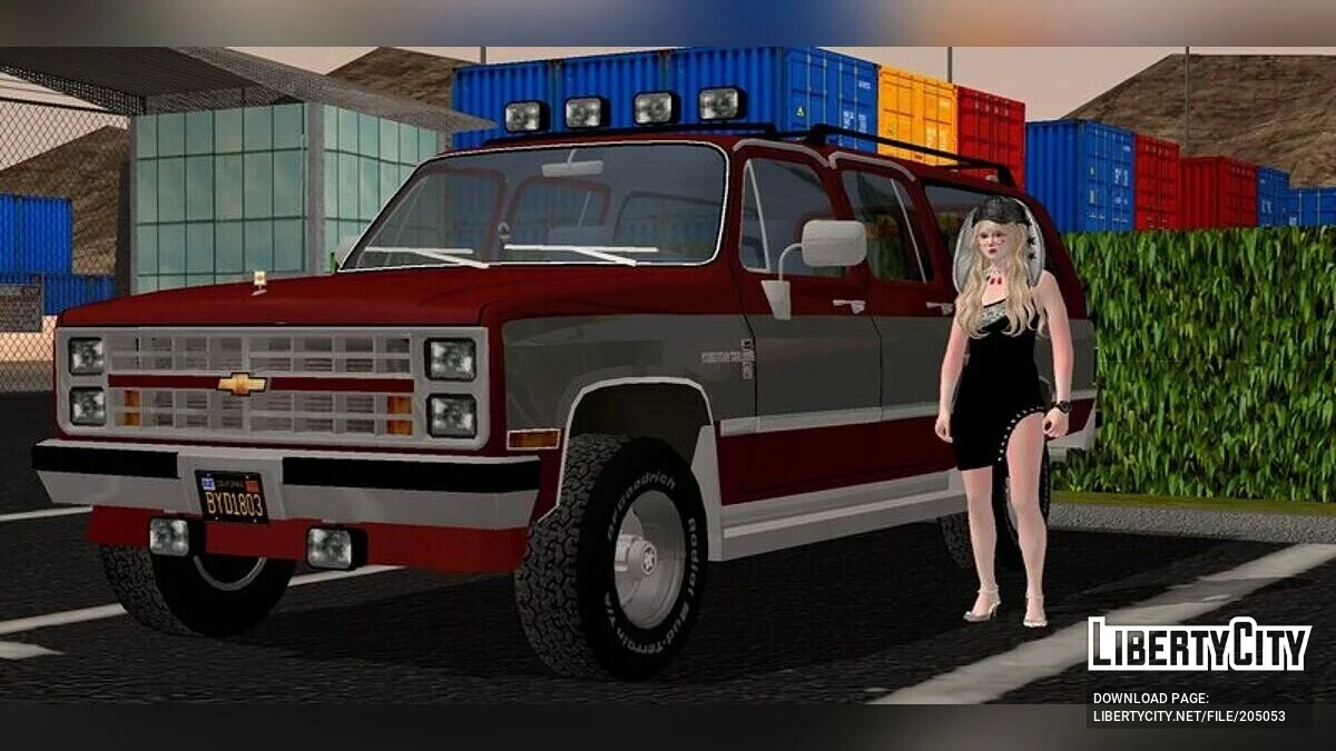 Chevrolet C20 Suburban Custom Deluxe 1986 / GTA San Andreas