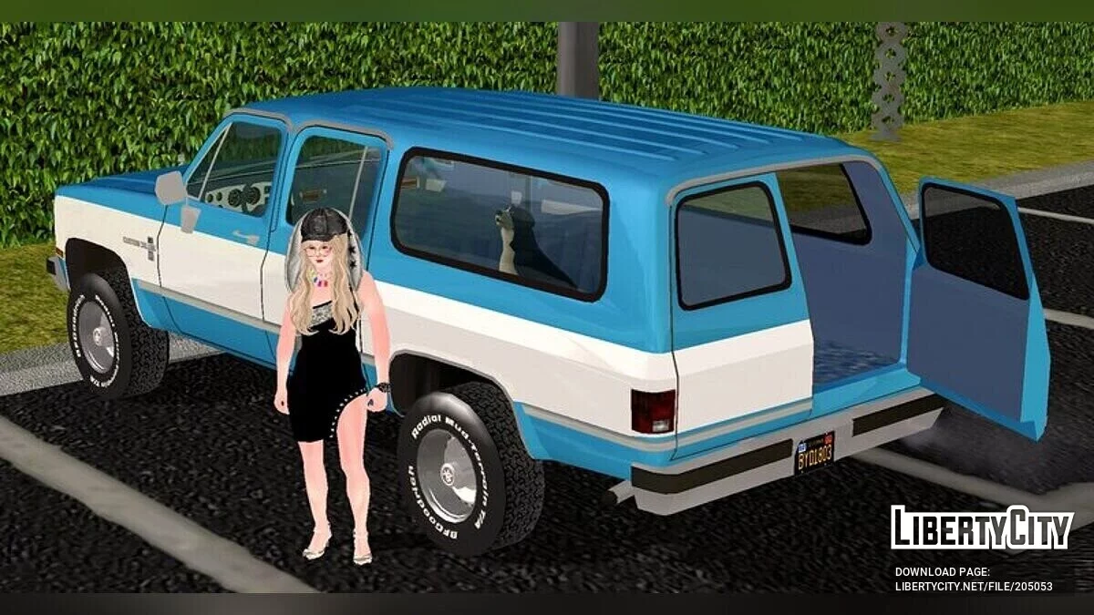 Chevrolet C20 Suburban Custom Deluxe 1986 / GTA San Andreas