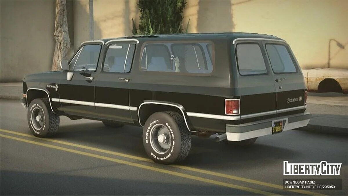 Chevrolet C20 Suburban Custom Deluxe 1986 / GTA San Andreas