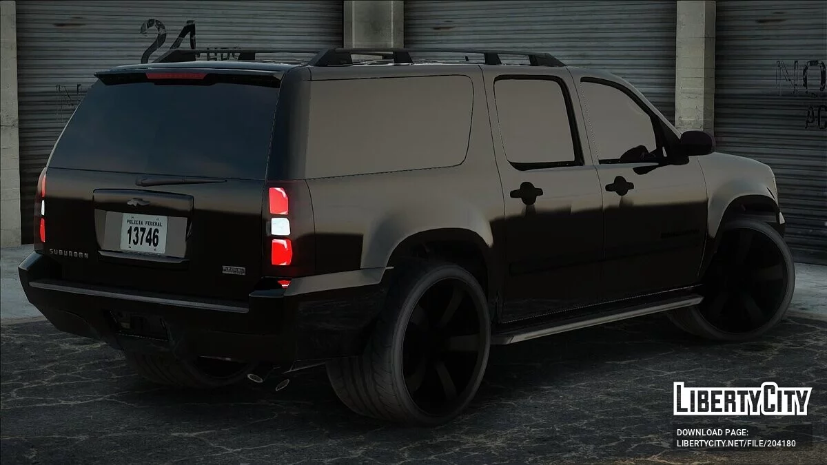 Chevrolet Suburban (Policia Federal) / GTA San Andreas