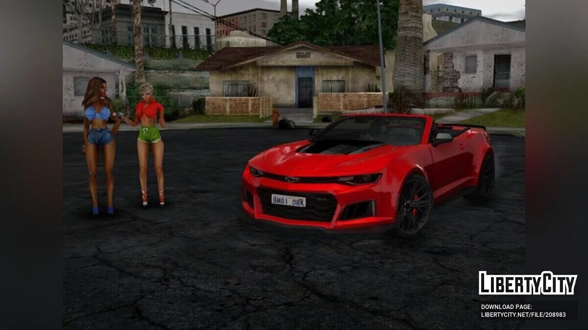 Chevrolet Camaro ZL1 Convertible 2020 / GTA San Andreas