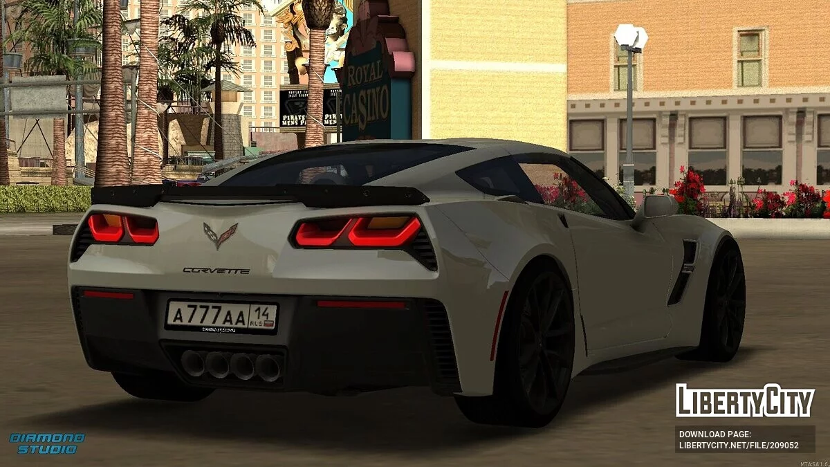Chevrolet Corvette + CCD / GTA San Andreas