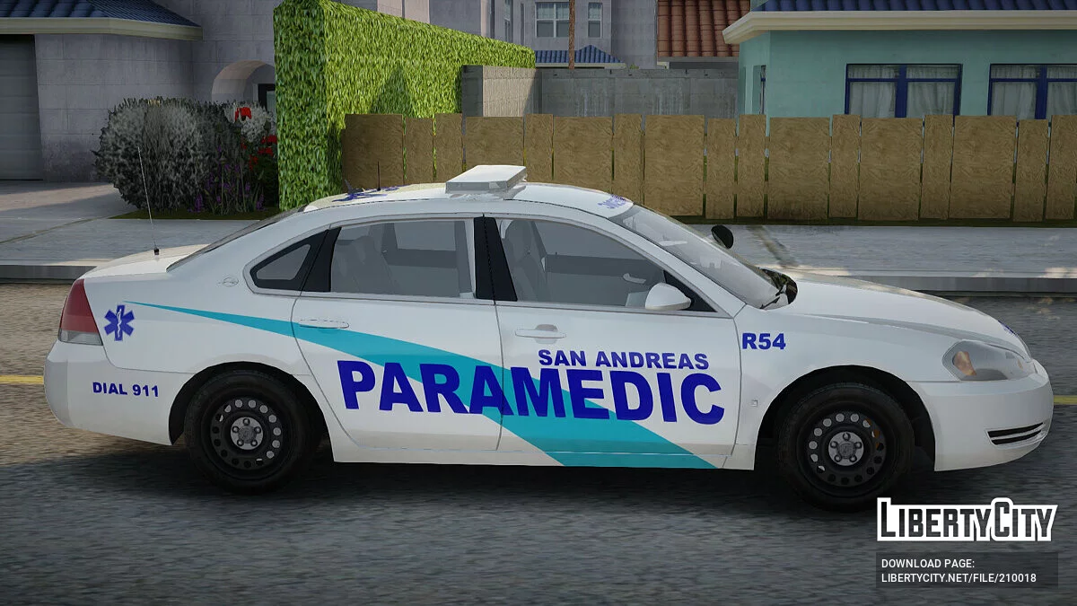Chevrolet Impala 2012 (San Andreas Ambulance) / GTA San Andreas