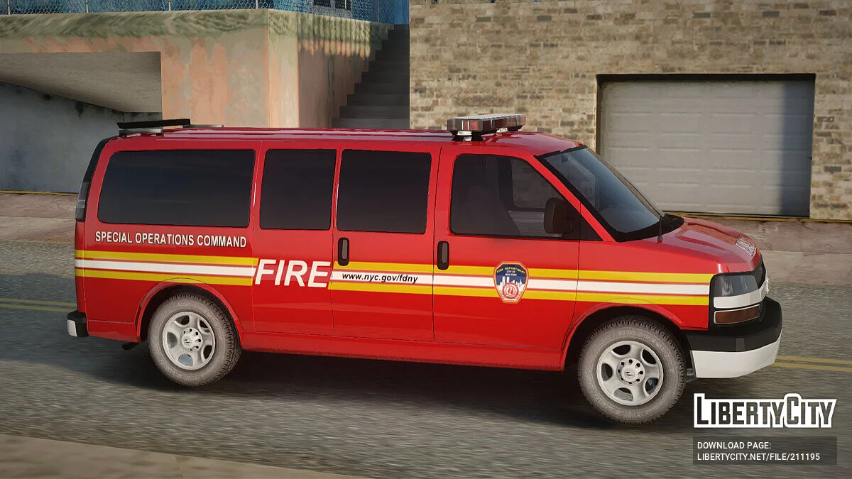 Chevrolet Express Special Operations Command / GTA San Andreas