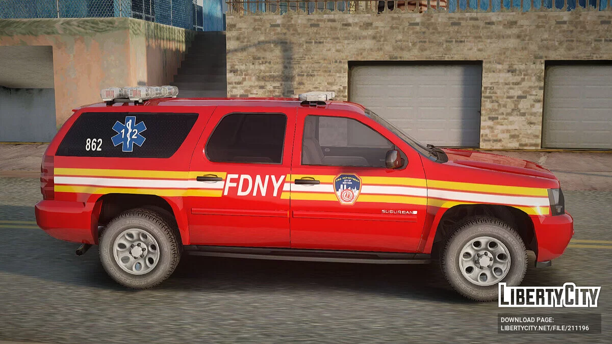 Chevrolet Suburban EMS Supervisor 862 / GTA San Andreas