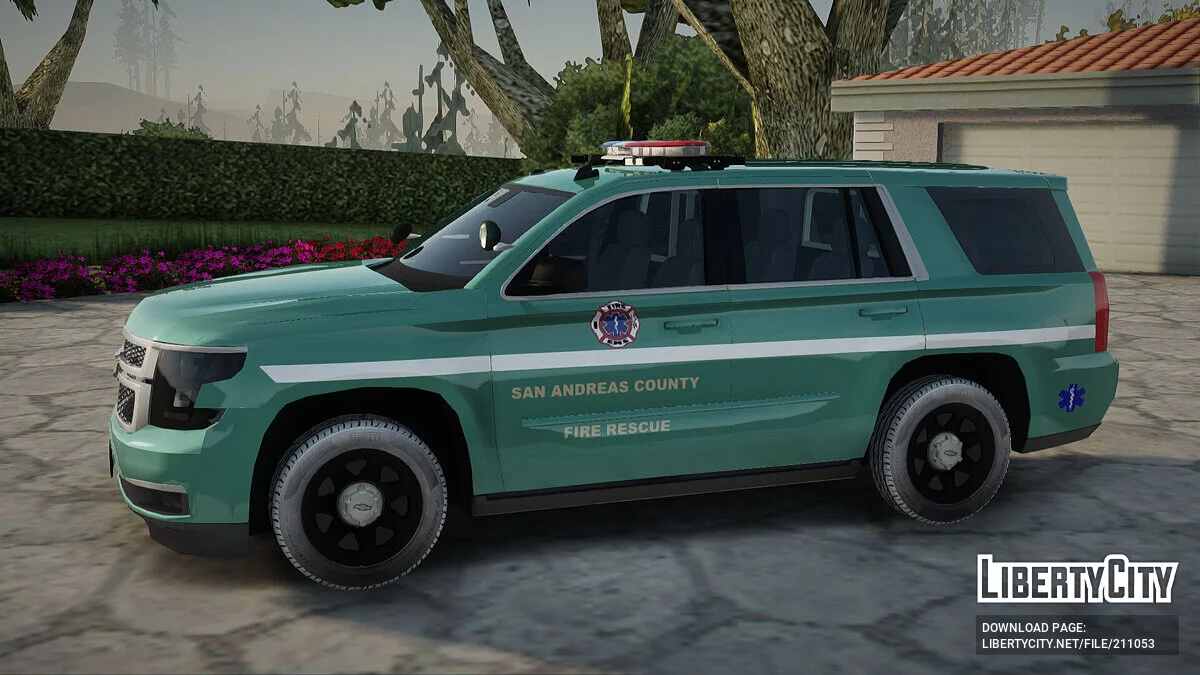 SACFR Chevrolet Tahoe 2015 / GTA San Andreas