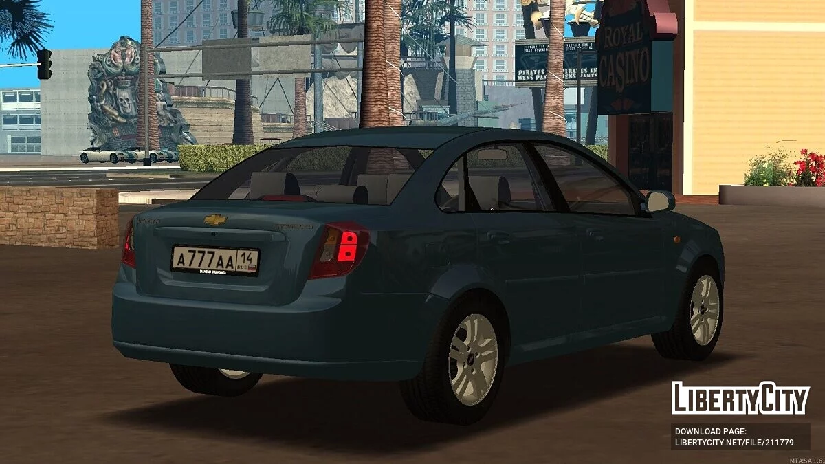 Chevrolet Lacetti + CCD / GTA San Andreas
