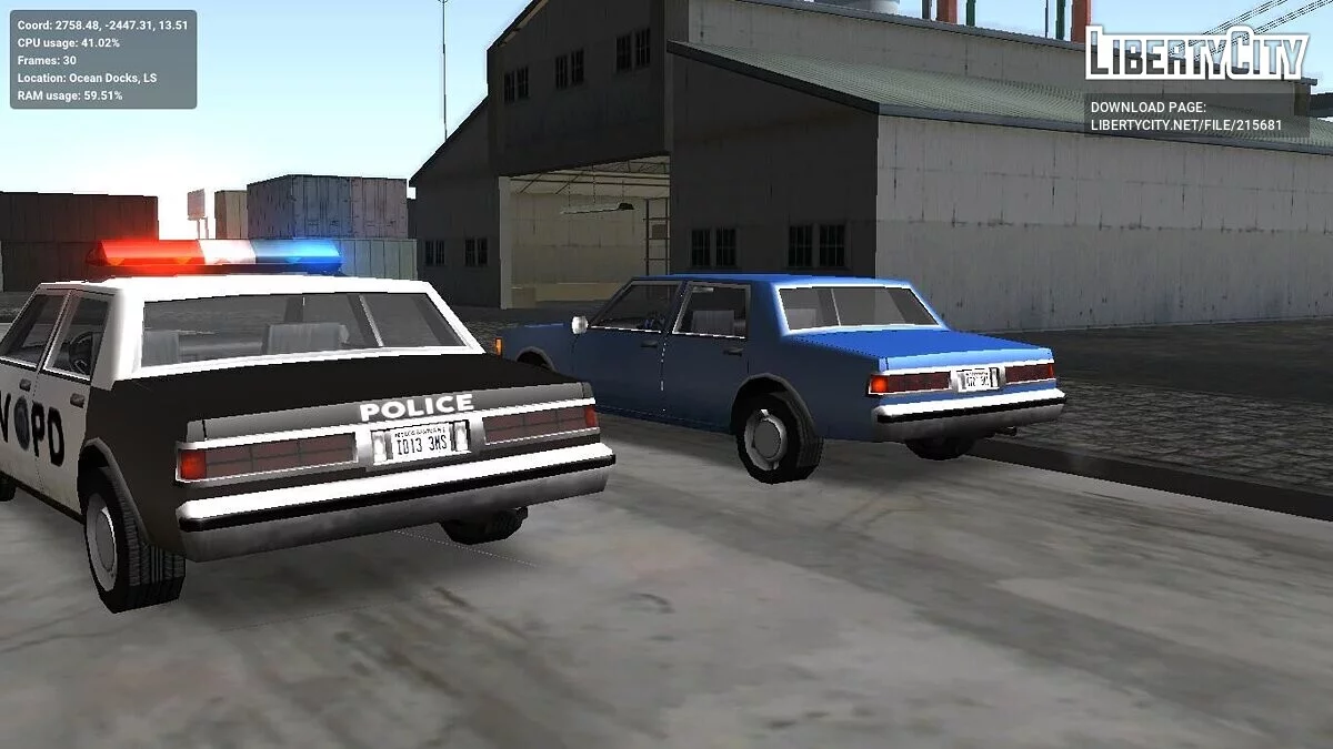 Declasse Premier 1989 (copcarvg Сivilian) / GTA San Andreas