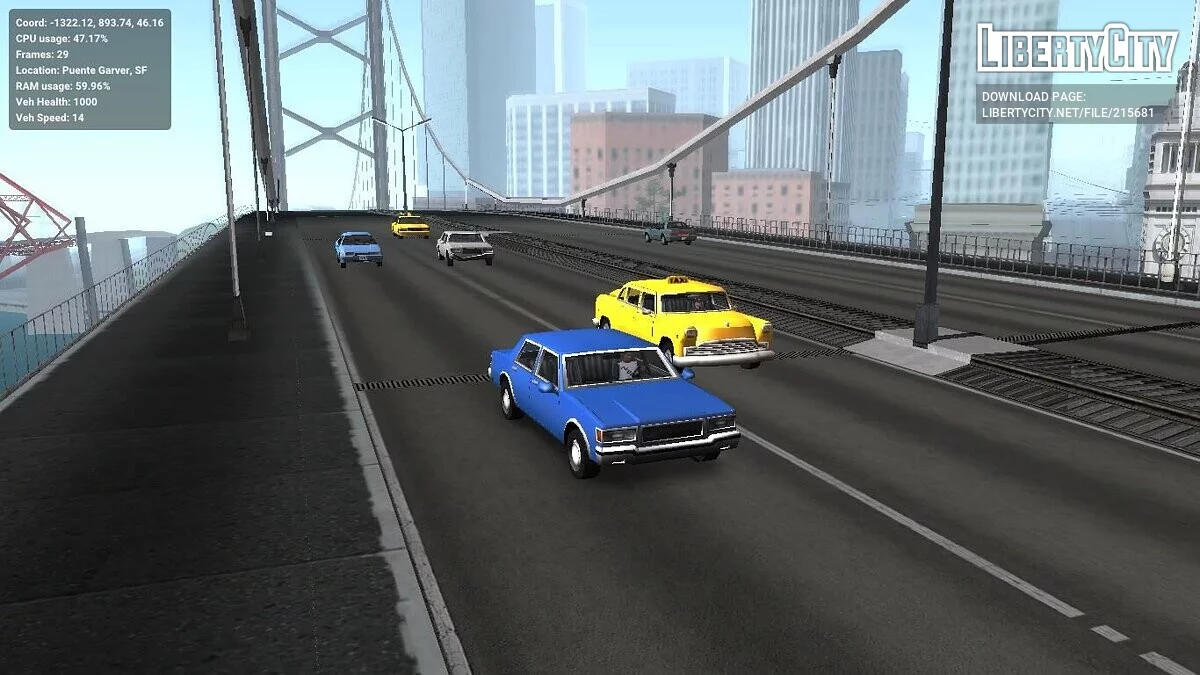 Declasse Premier 1989 (copcarvg Сivilian) / GTA San Andreas