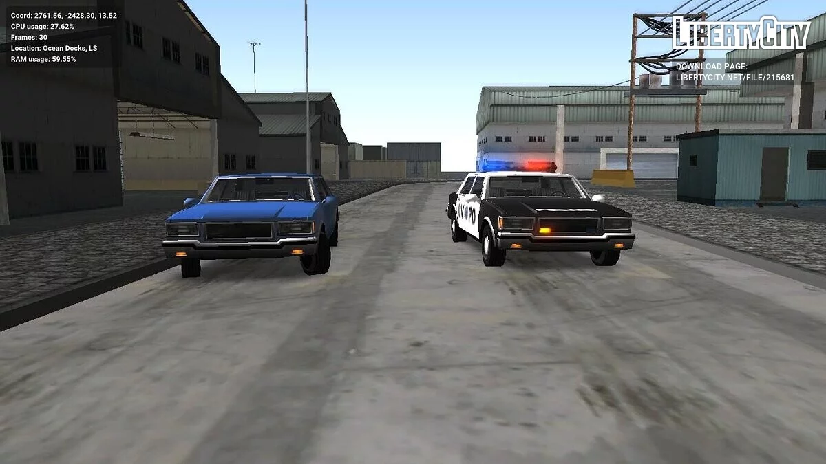 Declasse Premier 1989 (copcarvg Сivilian) / GTA San Andreas