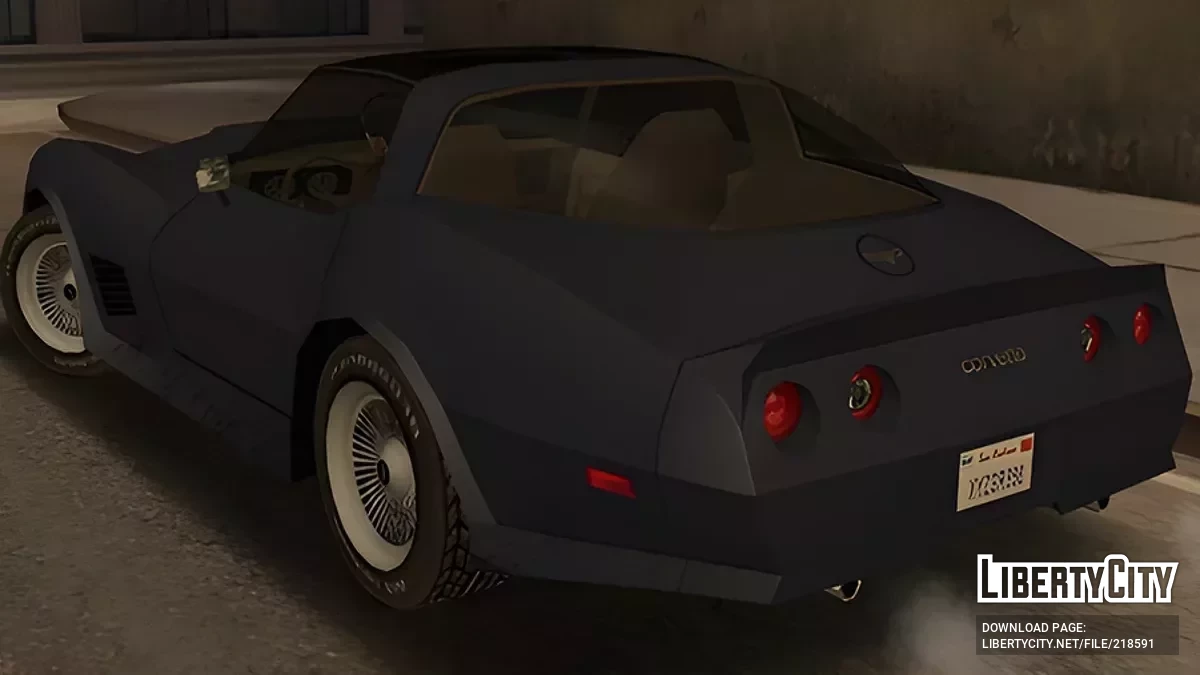 Chevrolet Corvette C3 1982 / GTA San Andreas