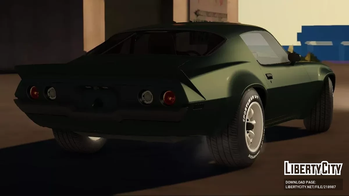 Chevrolet RocketBunny Camaro Z28 1972 / GTA San Andreas