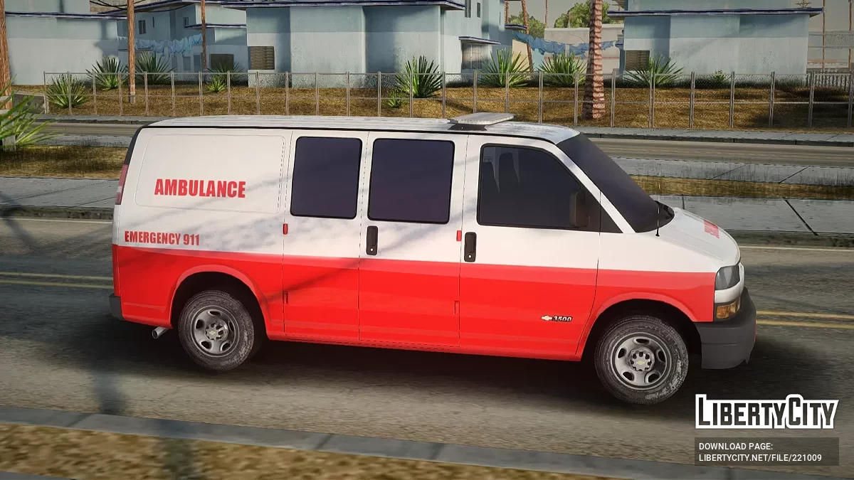 Chevrolet Express / GMC Savana Ambulance / GTA San Andreas