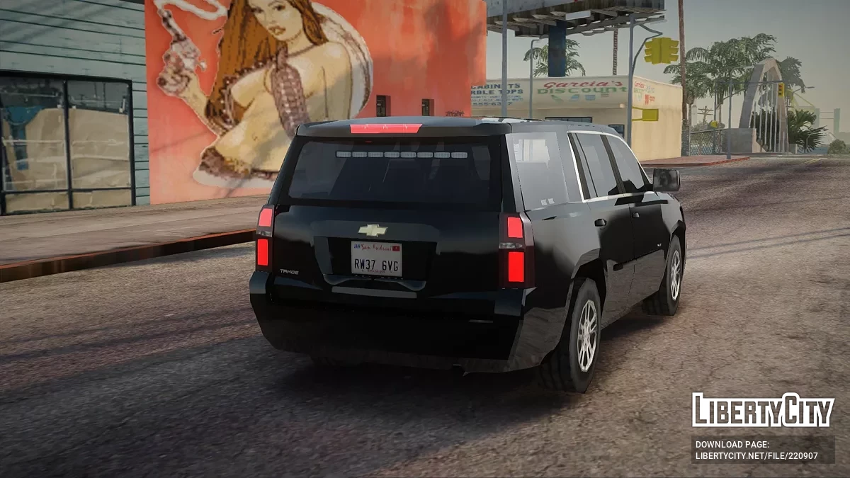 Chevrolet Tahoe '15 Unmarked / GTA San Andreas