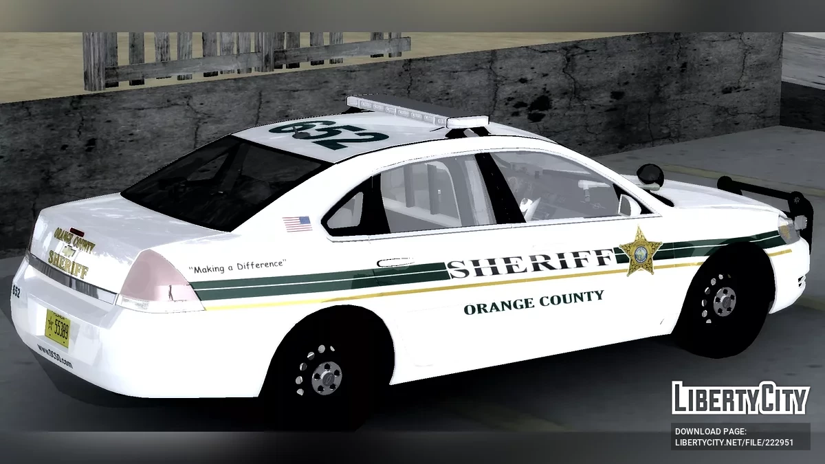 [ImVeFt] [ELM] Modified 2012 Chevrolet Impala OCSO / GTA San Andreas