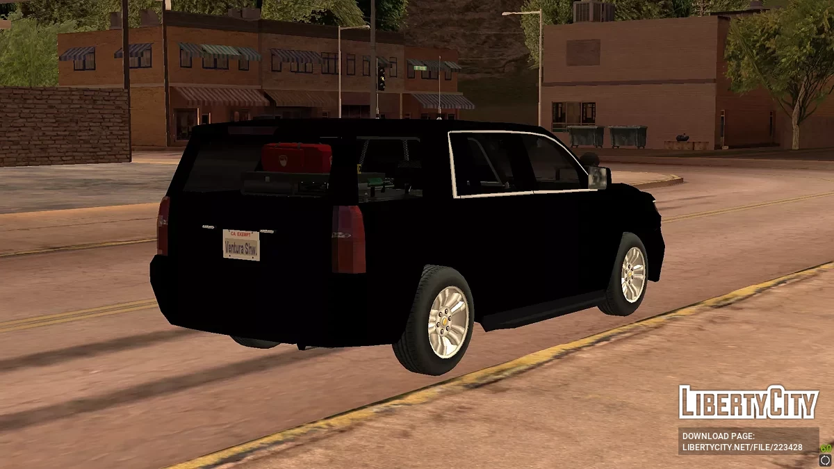 Chevrolet Tahoe '18 VCSO Unmarked / GTA San Andreas