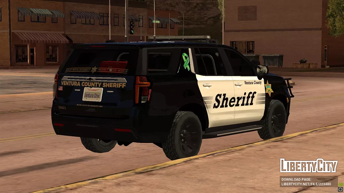 Chevrolet Tahoe '22 VCSO 4x4 / GTA San Andreas