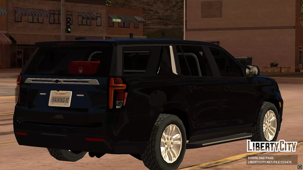 Chevrolet Tahoe '22 VCSO Unmarked / GTA San Andreas