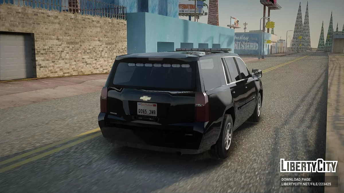 Chevrolet Tahoe Unmarked [AVS] / GTA San Andreas