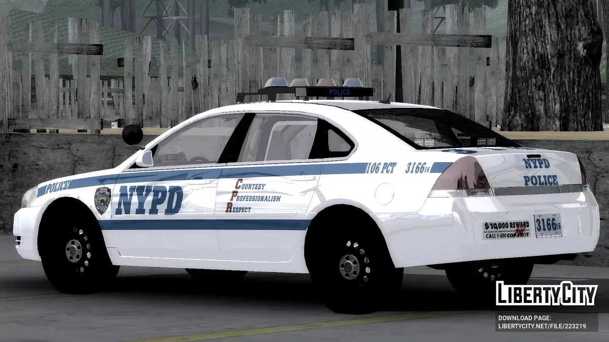 [ImVeFt] [ELM] Modified 2016 Chevrolet Impala NYPD PCT / GTA San Andreas