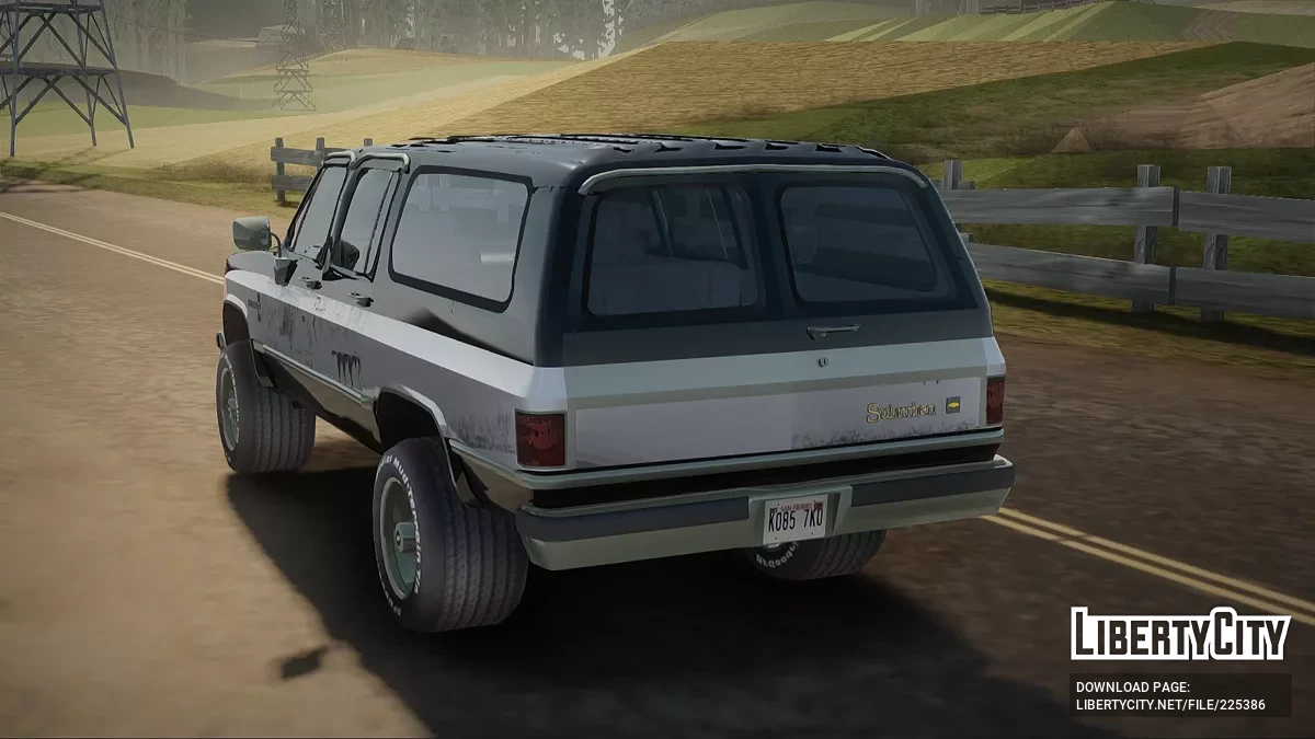 Chevrolet Suburban 2500 1986 / GTA San Andreas