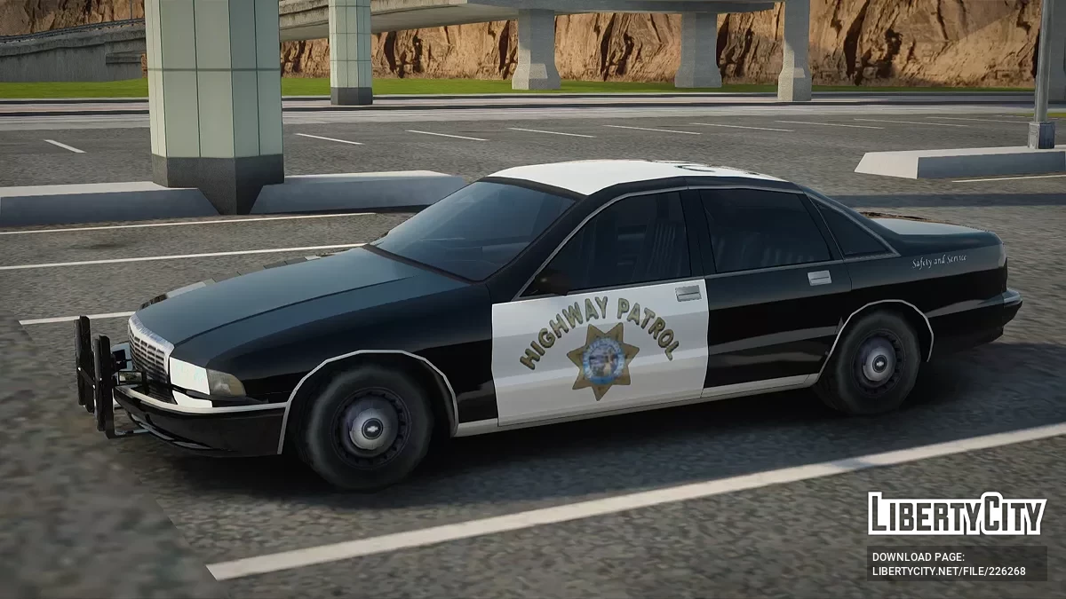 Chevrolet Caprice 1992 Patrulla de Carretera / GTA San Andreas
