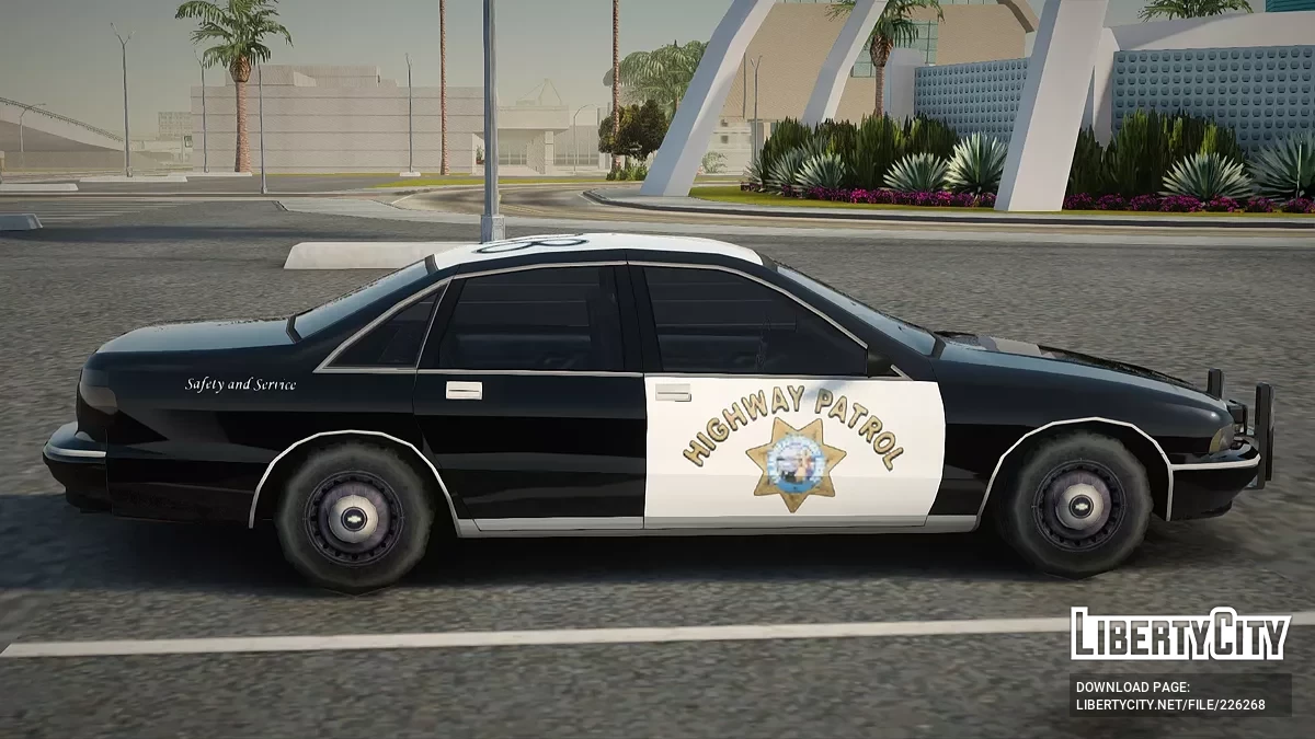 Chevrolet Caprice 1992 Patrulla de Carretera / GTA San Andreas