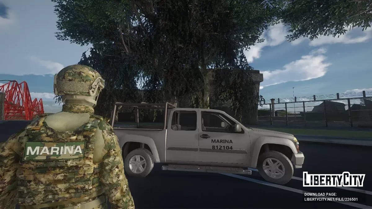 Chevrolet Colorado Secretaria De Marina / GTA San Andreas