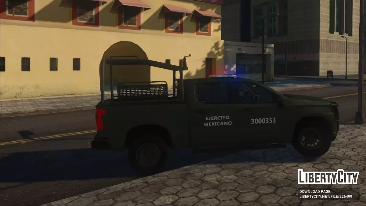Chevrolet Silverado 2020 Defensa Bosque / GTA San Andreas