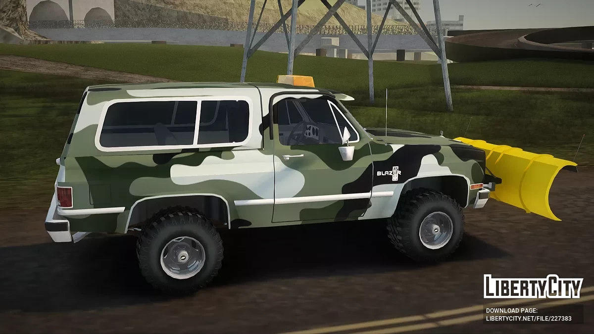 Chevrolet Blazer Limpador de Neve / GTA San Andreas